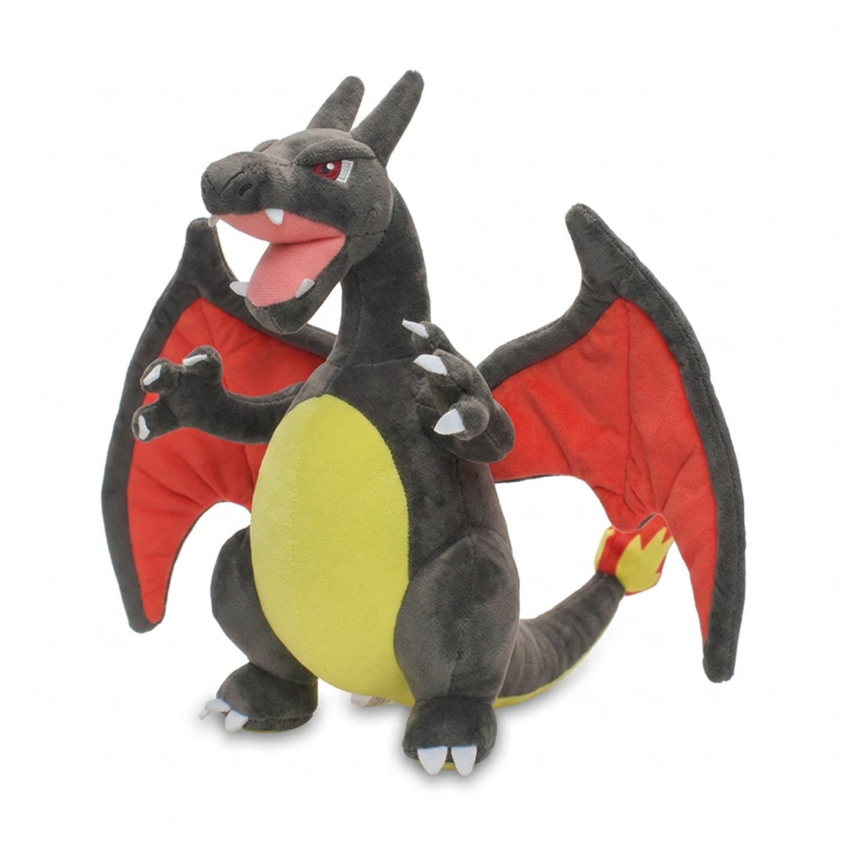 Charizard Shiny Peluche vista de 3/4