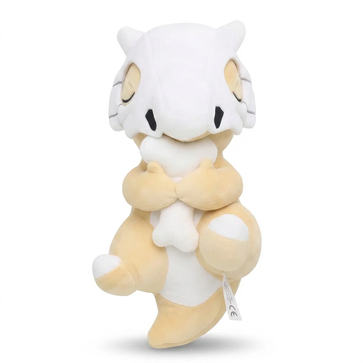 Peluche Cubone durmiendo vista de frente