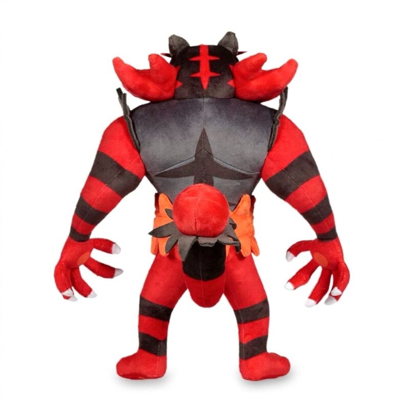 Incineroar Peluche vista de dorso