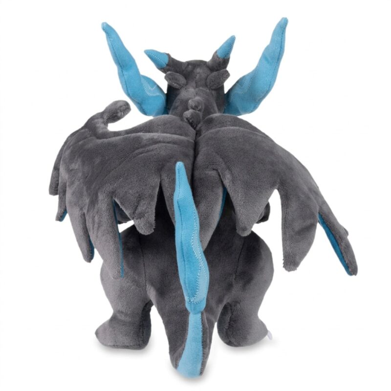 Peluche Mega Charizard X vista de dorso