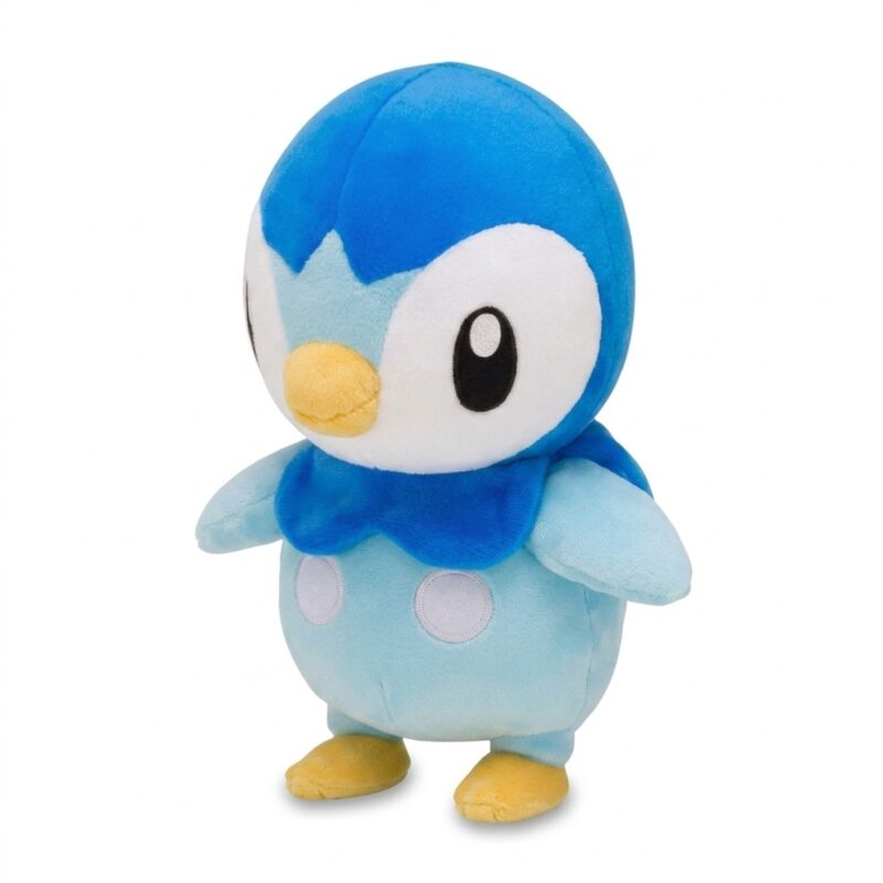 Peluche Piplup vista de tres cuartos
