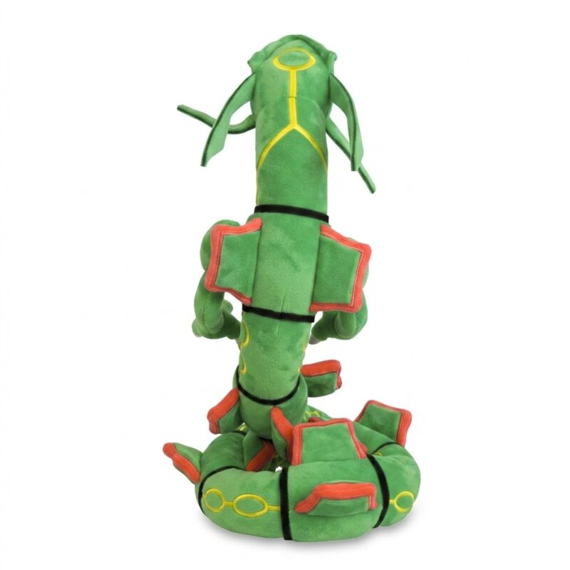 Rayquaza Peluche vista de dorso