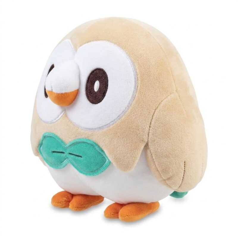 Rowlet Peluche vista de 3/4