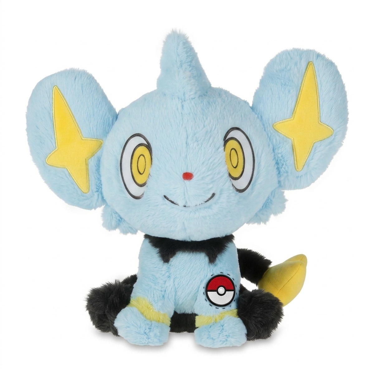 Shinx Peluche con insignia que prueba la autenticidad del producto.