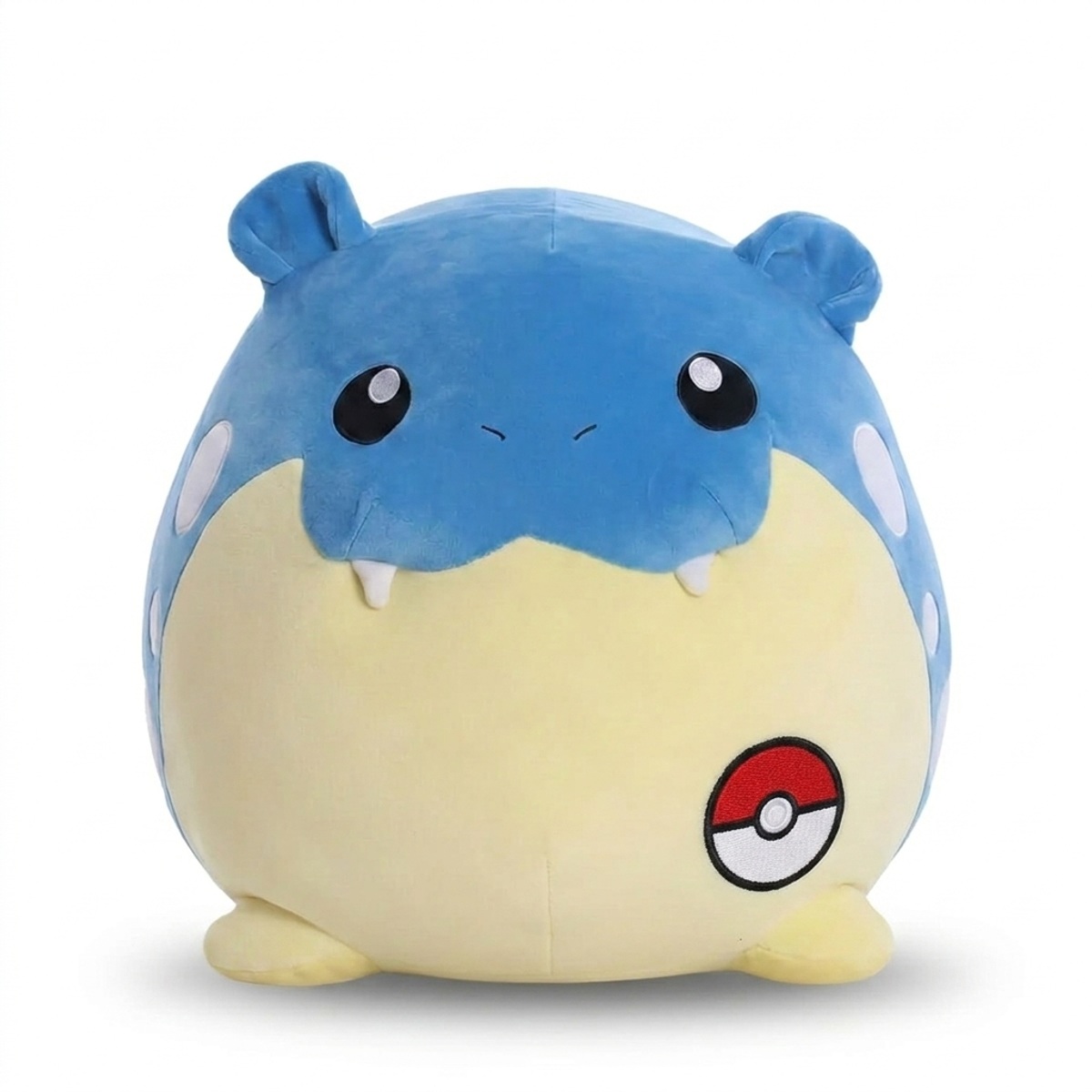 Spheal Peluche con insignia que prueba la autenticidad del producto.