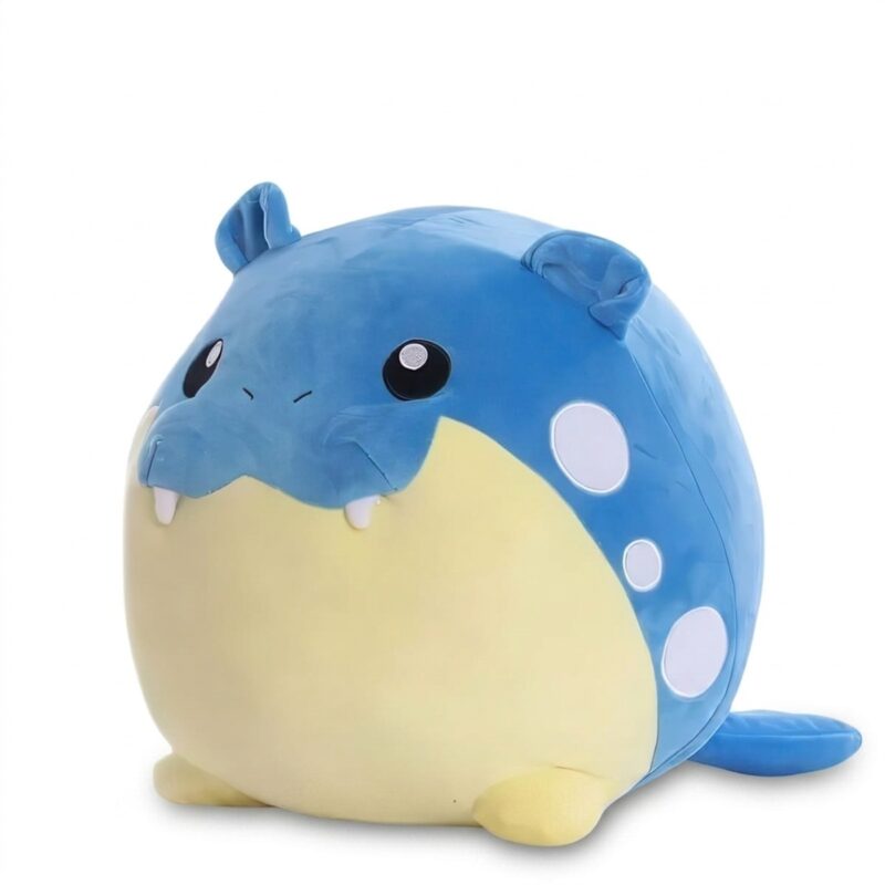 Spheal Peluche vista de tres cuartos