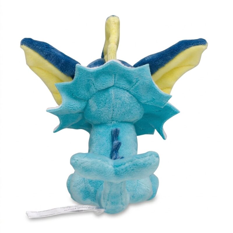 Vaporeon Peluche vista de dorsal