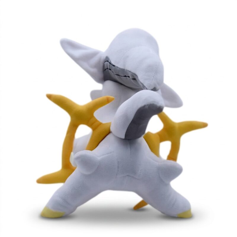 Arceus Peluche vista de espalda