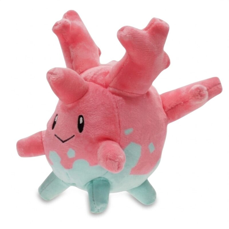 Corsola Peluche vista de 3/4