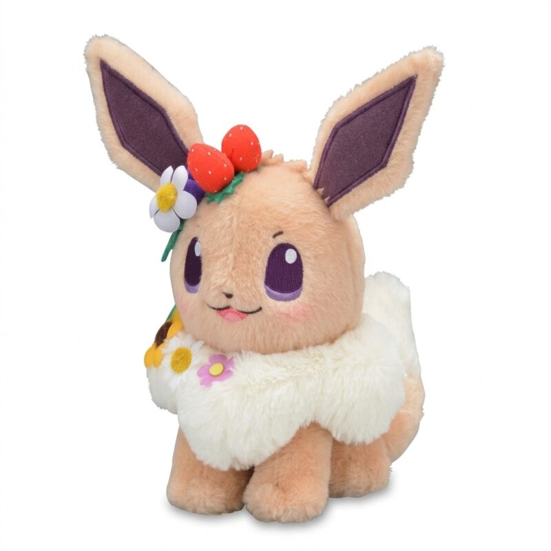Peluche Eevee Kawaii vista de 3/4
