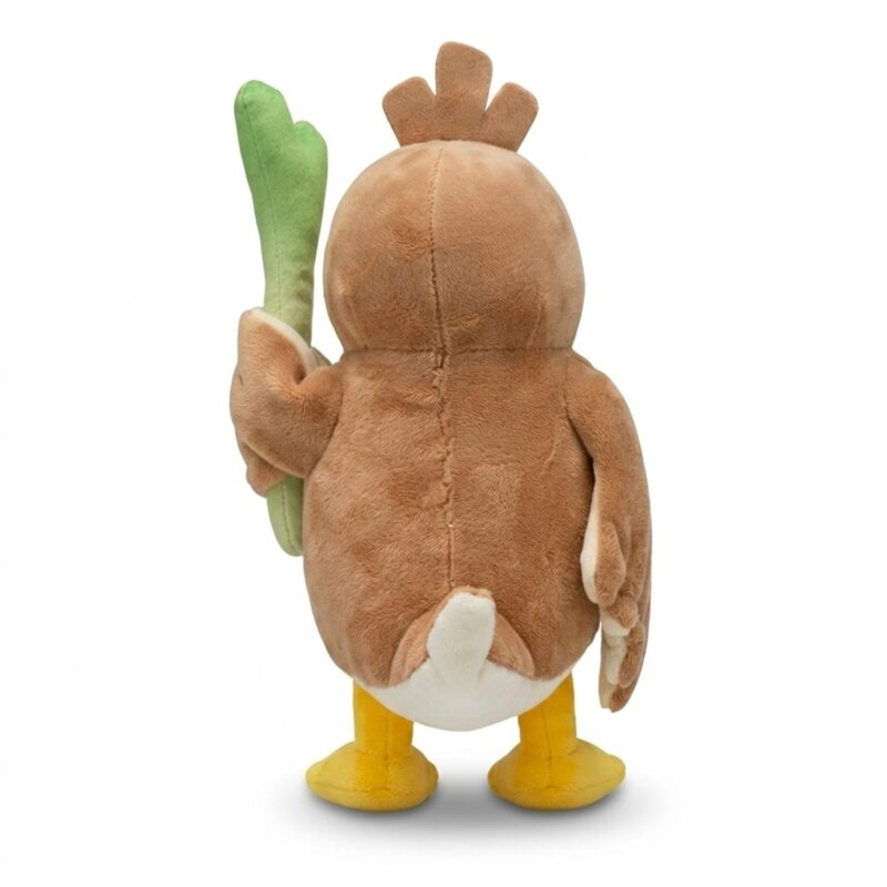 Farfetch'd Peluche vista de dorso
