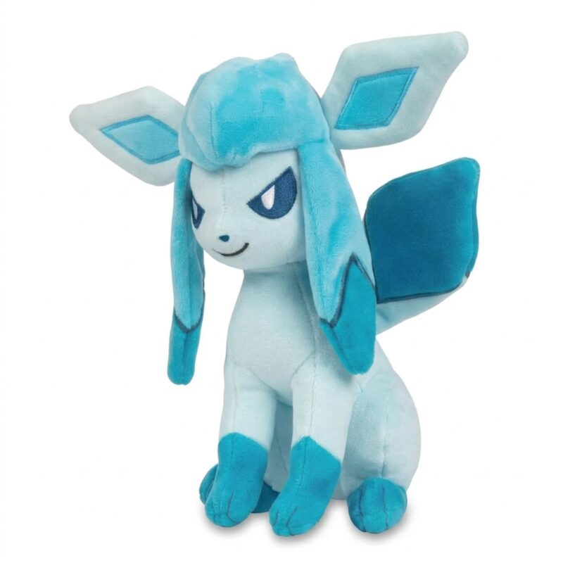Glaceon Peluche vista de 3/4