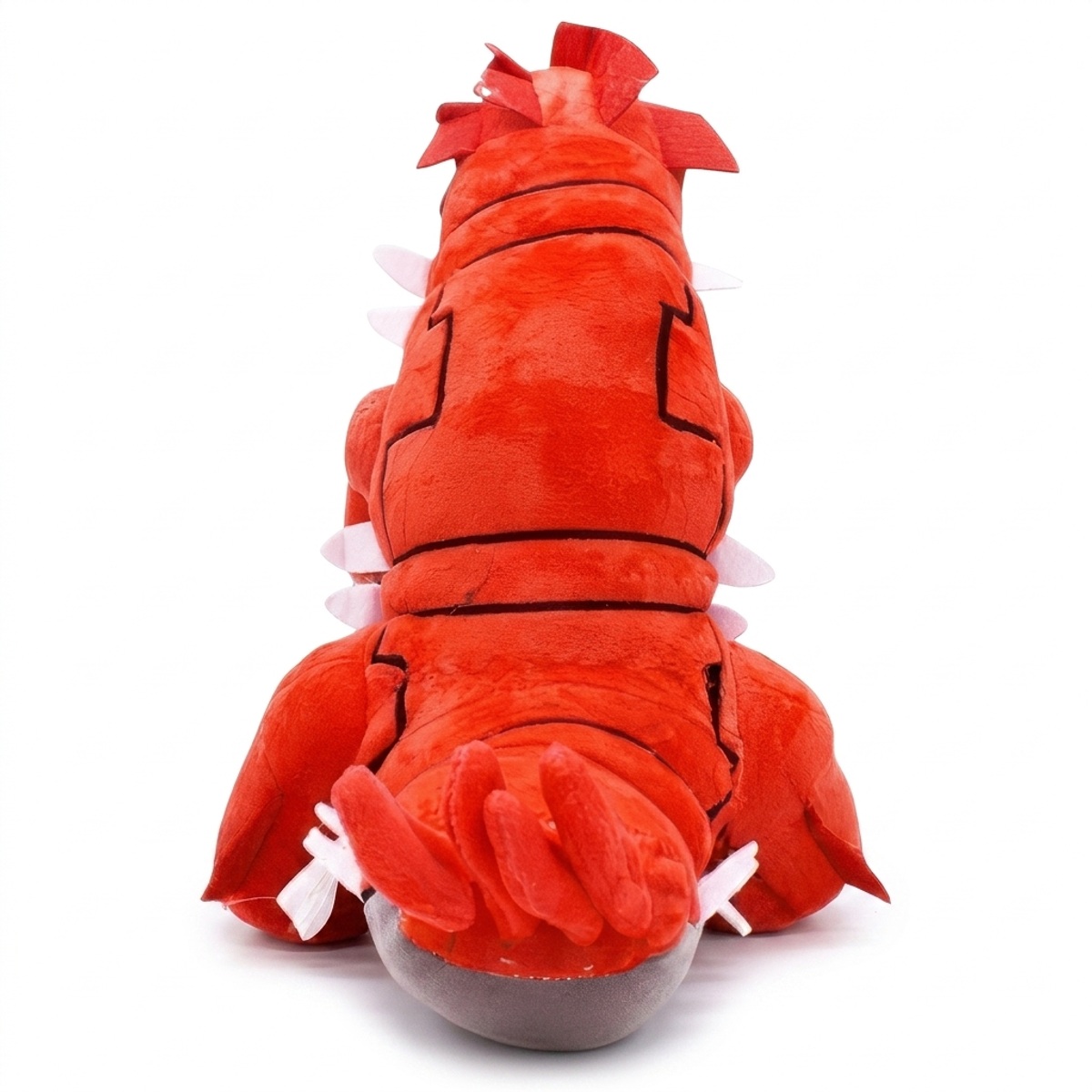 Groudon Peluche vista de dorso