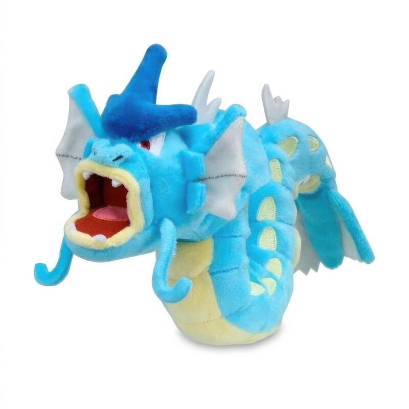 Gyarados Peluche vista de 3/4