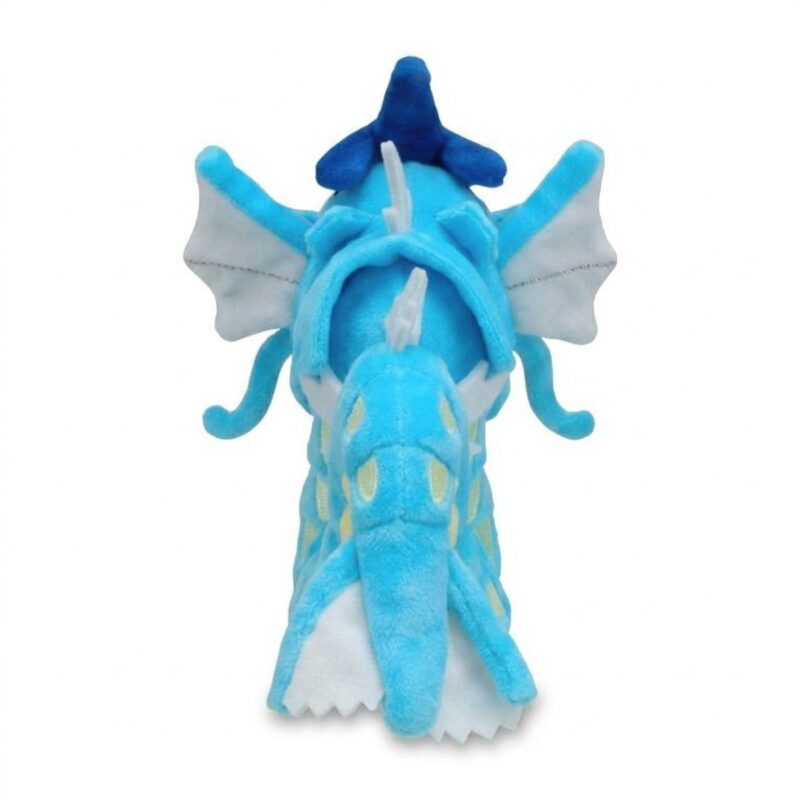 Gyarados Peluche vista de espaldas