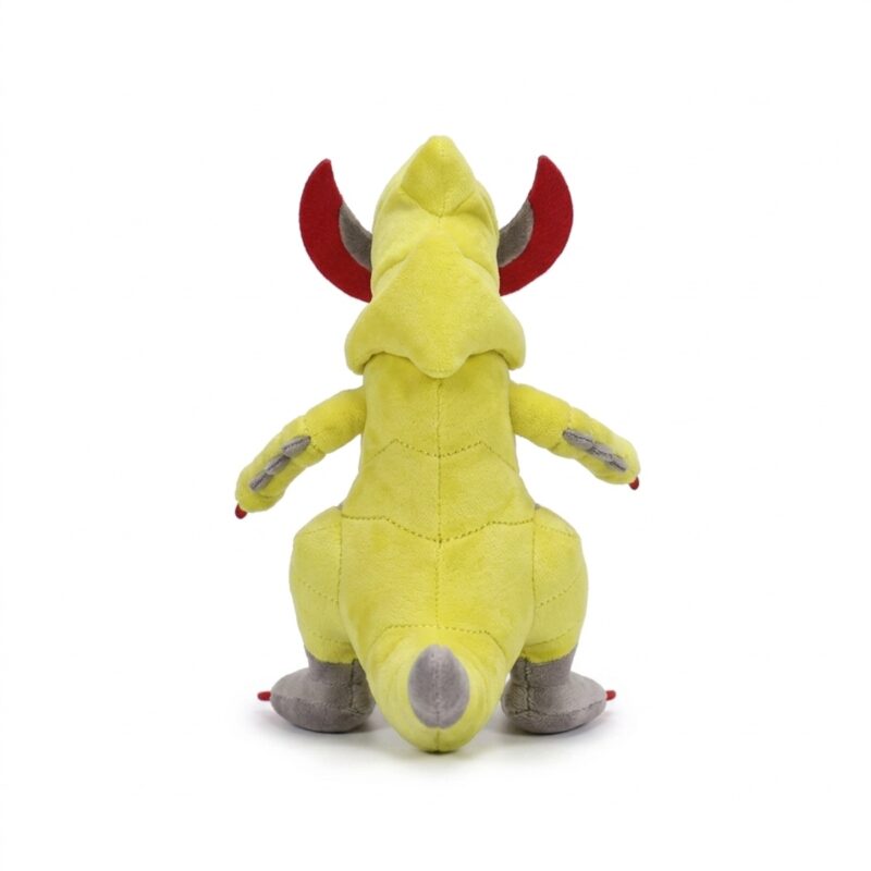 Haxorus Peluche vista de espalda