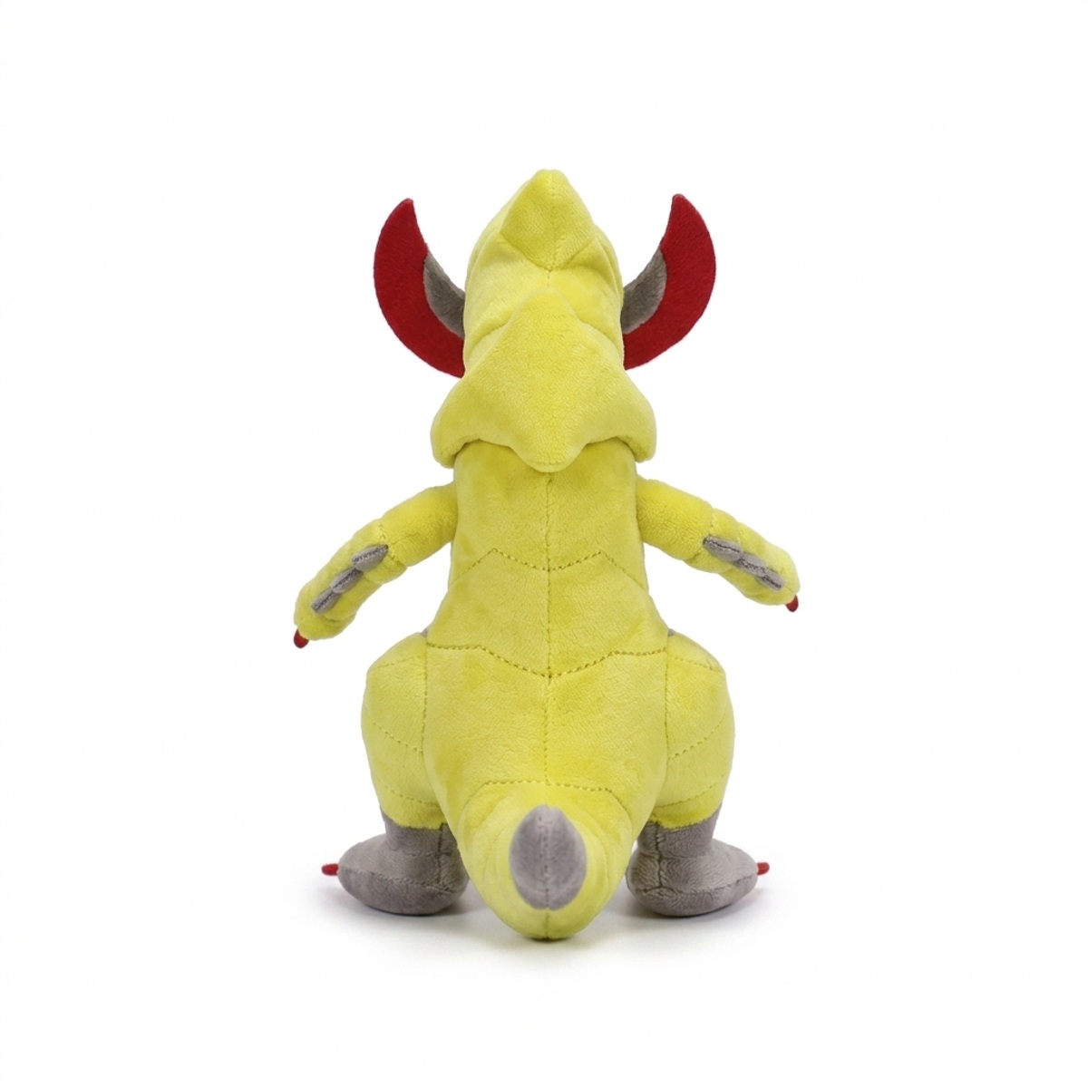 Haxorus Peluche vista de espalda