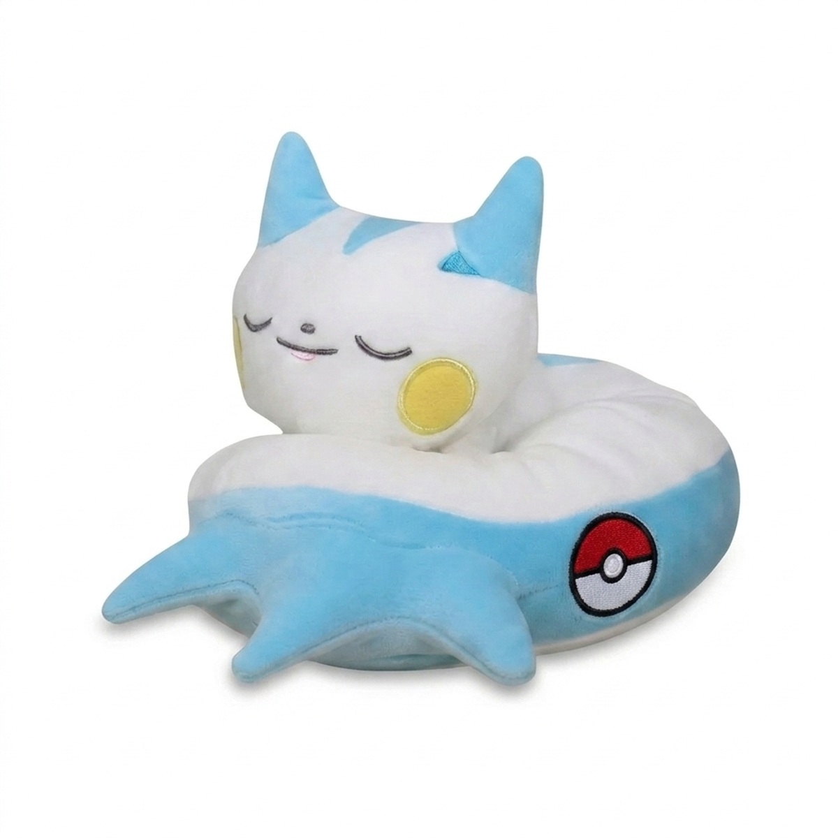 Pachirisu Peluche con insignia que prueba la autenticidad del producto.