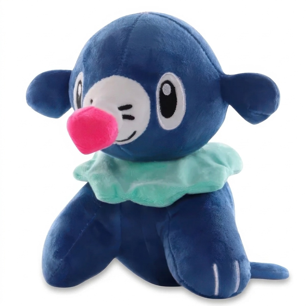Popplio Peluche vista de tres cuartos