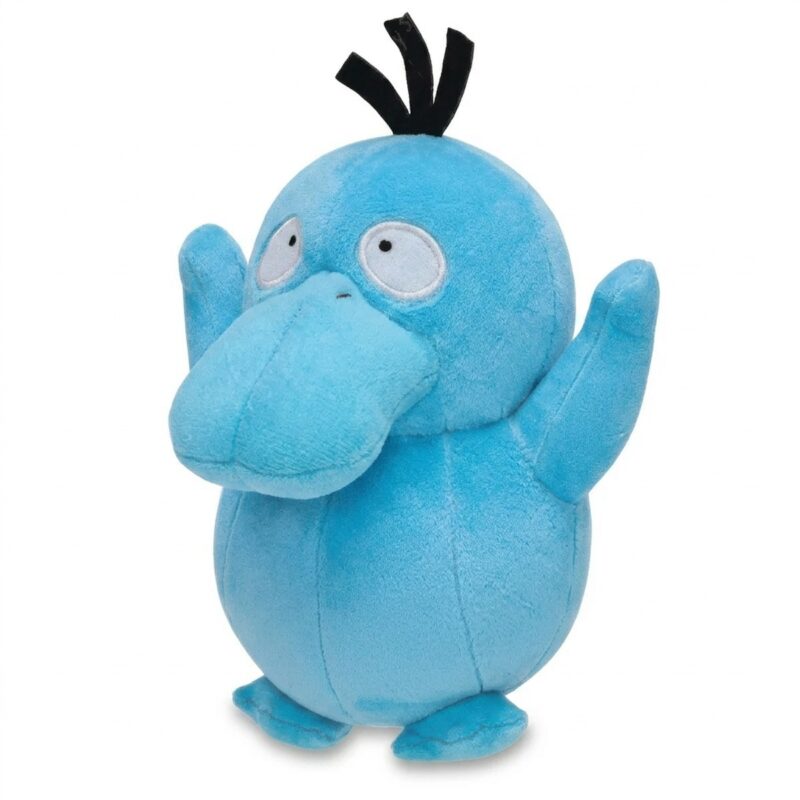 Peluche Psyduck Shiny vista de 3/4