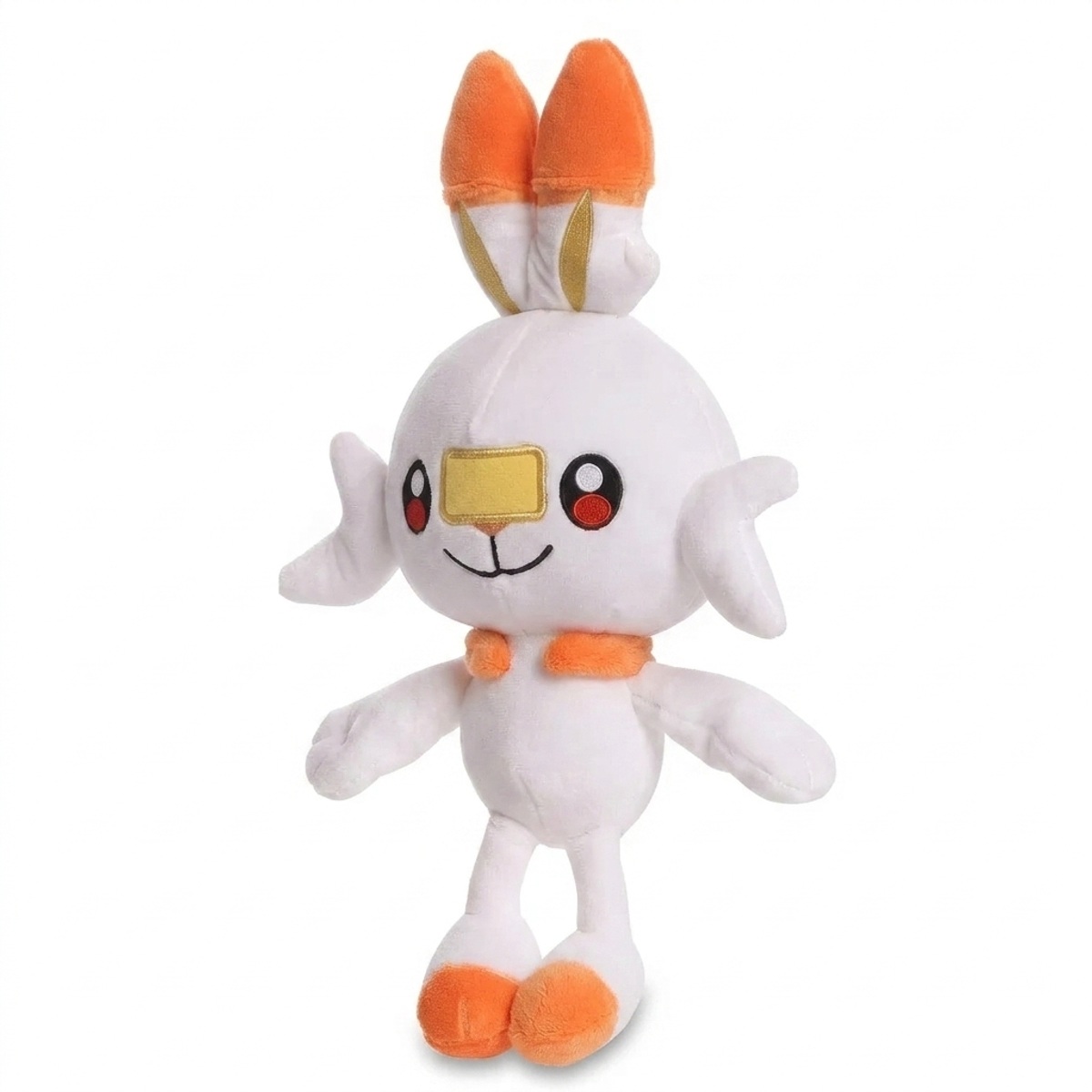 Scorbunny Peluche vista de tres cuartos