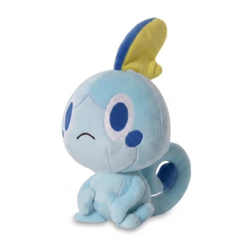 Sobble Peluche vista de tres cuartos