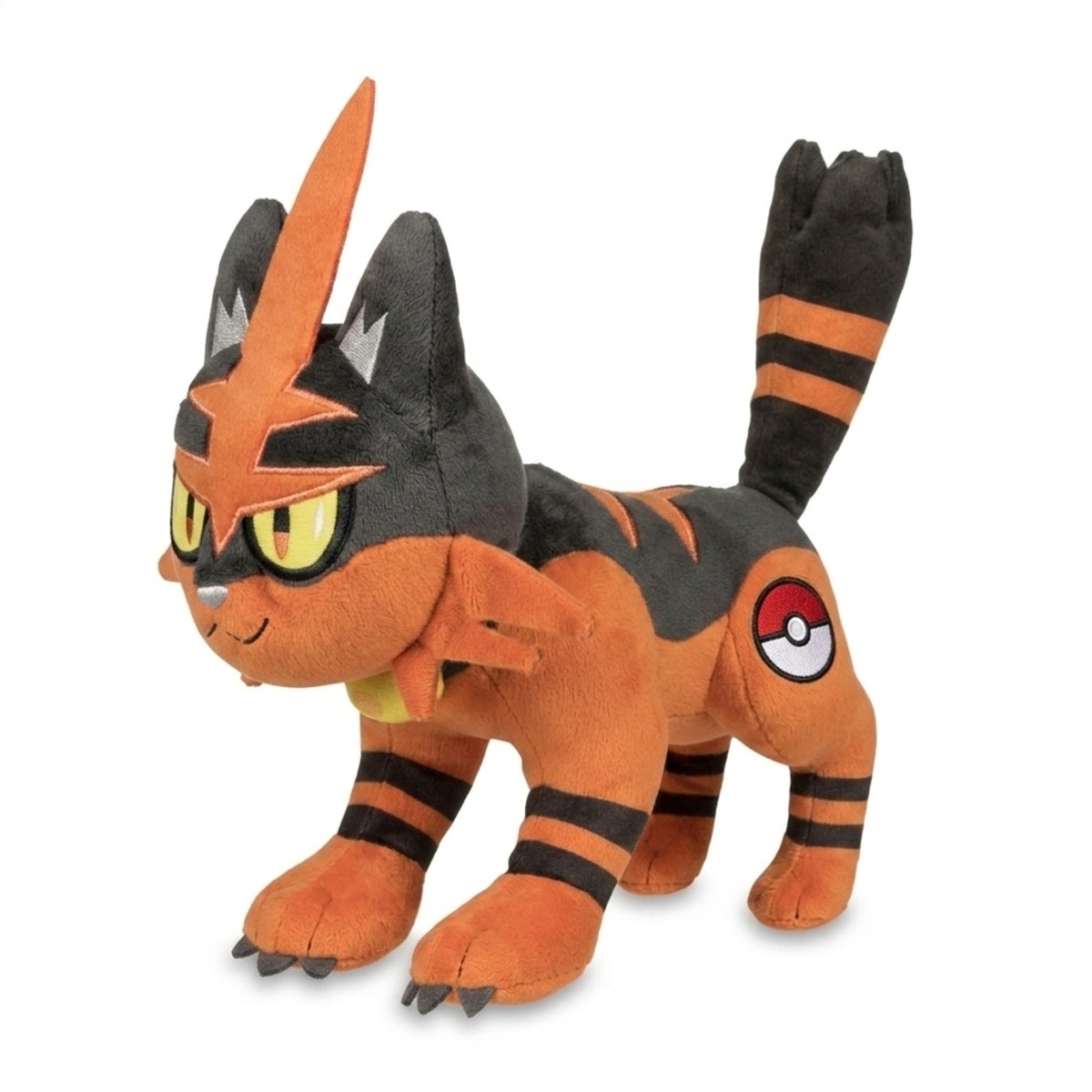 Torracat Peluche con insignia que prueba la autenticidad del producto.
