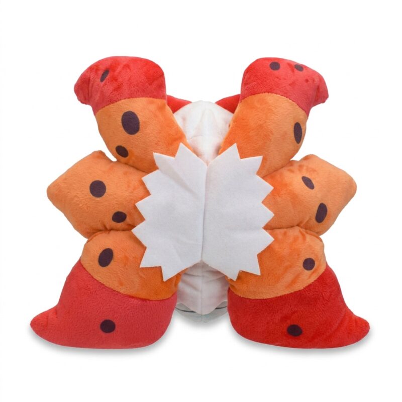 Volcarona Peluche vista de dorso