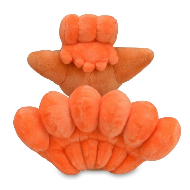 Vulpix Peluche vista de dorso