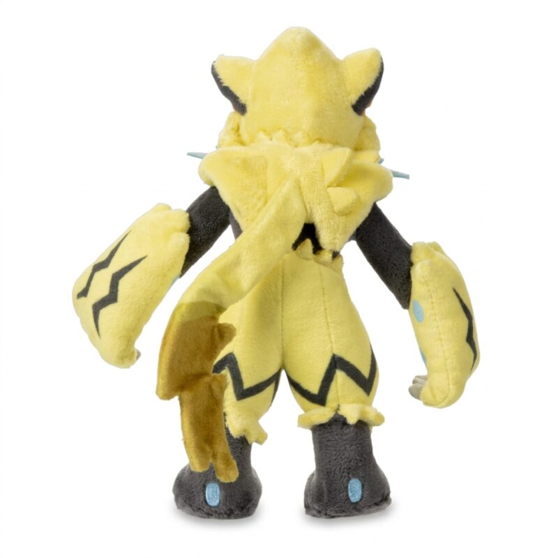 Zeraora Peluche vista de dorso