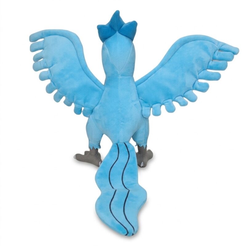 Articuno Peluche vista de dorso
