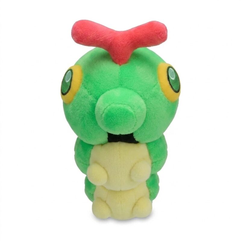 Caterpie Peluche vista frontal