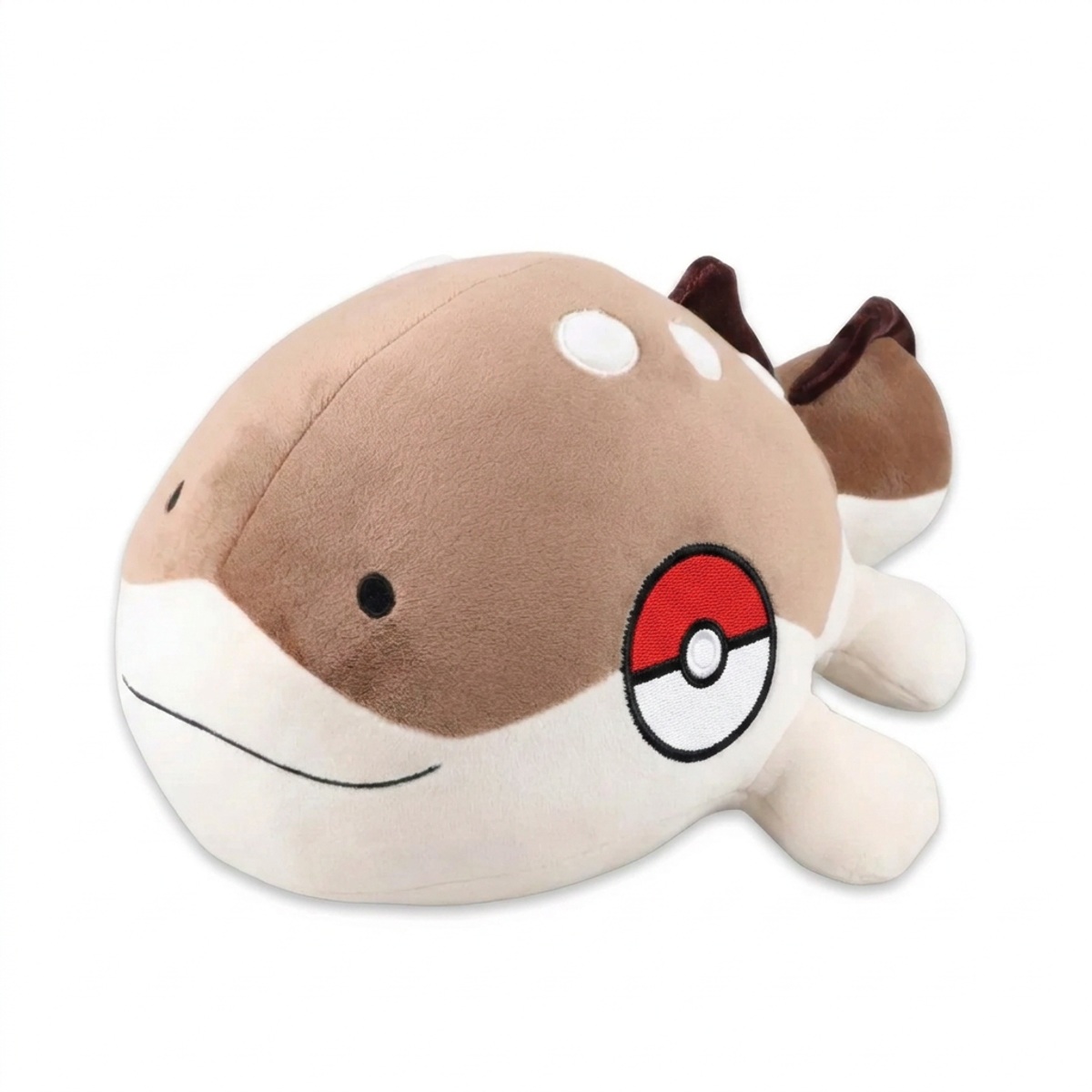 Clodsire Peluche con insignia que prueba la autenticidad del producto.