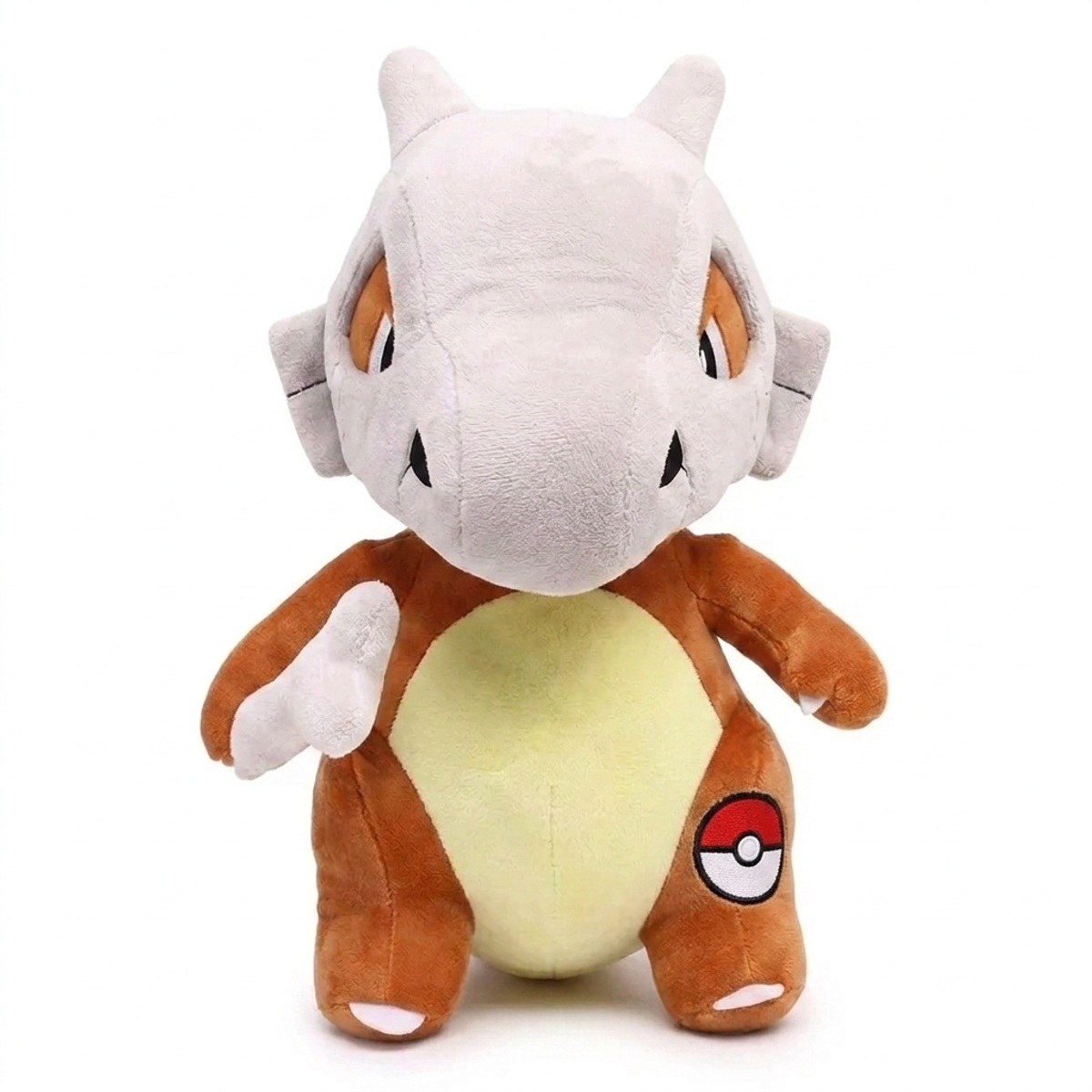 Cubone Peluche con insignia que prueba la autenticidad del producto.