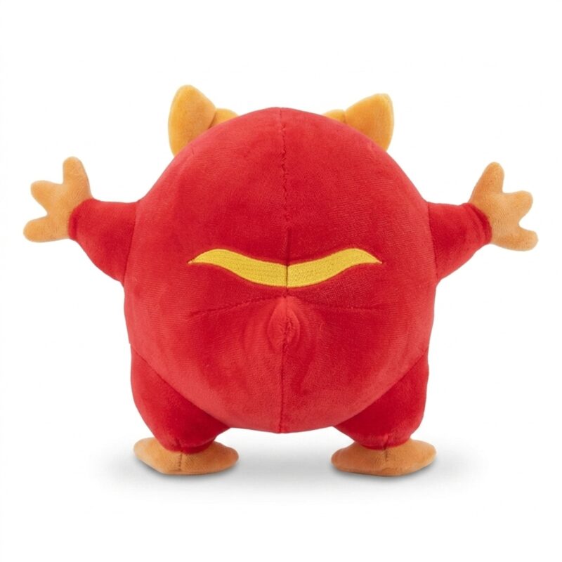 Darumaka Peluche vista de dorso