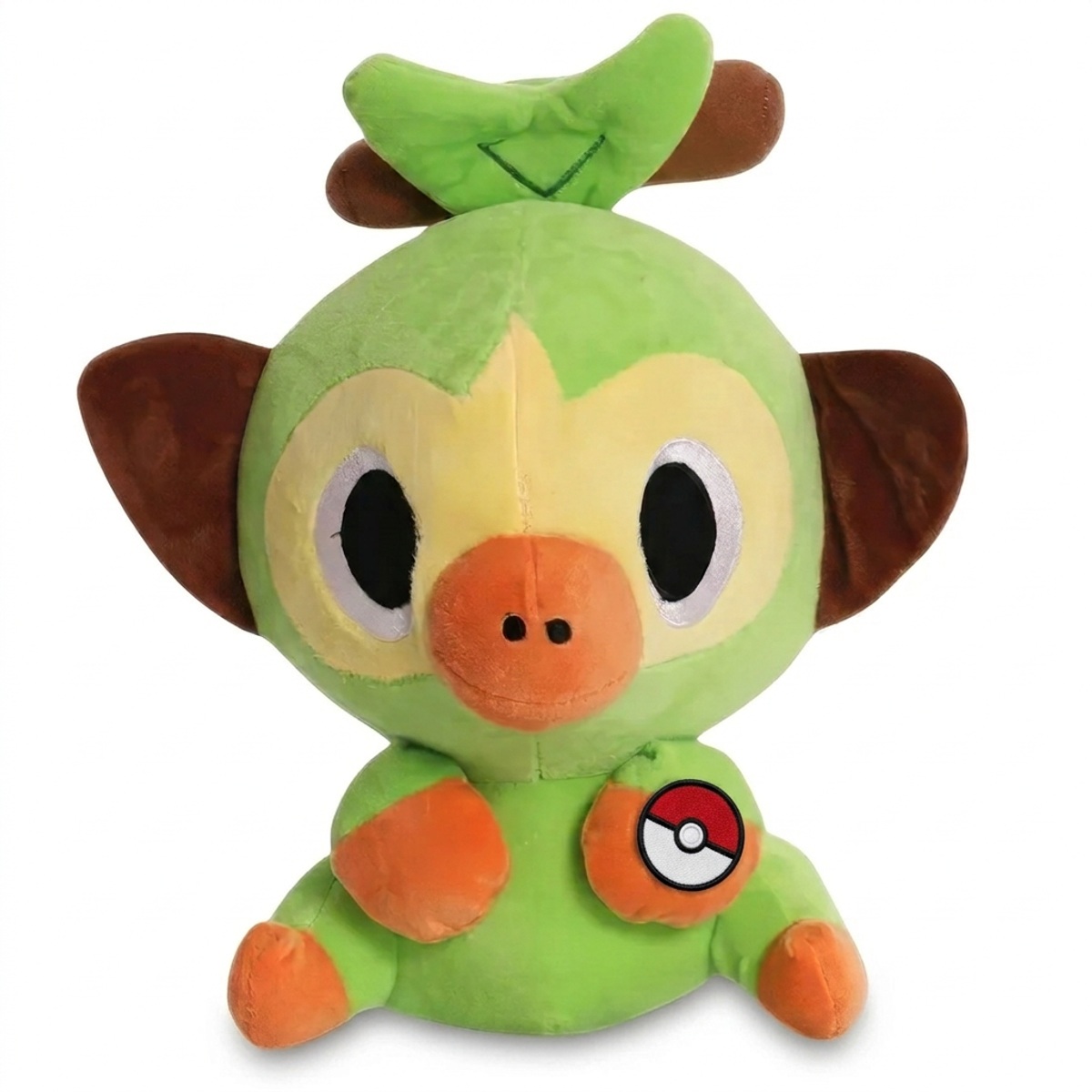 Grookey Peluche con insignia que prueba la autenticidad del producto.