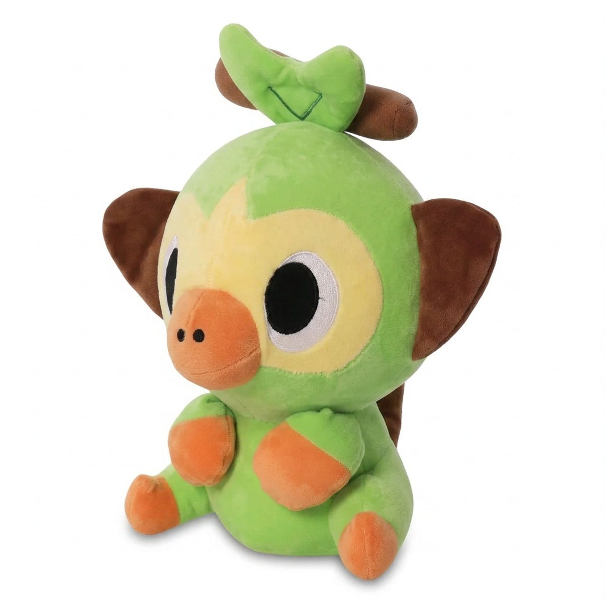Grookey Peluche vista de 3/4