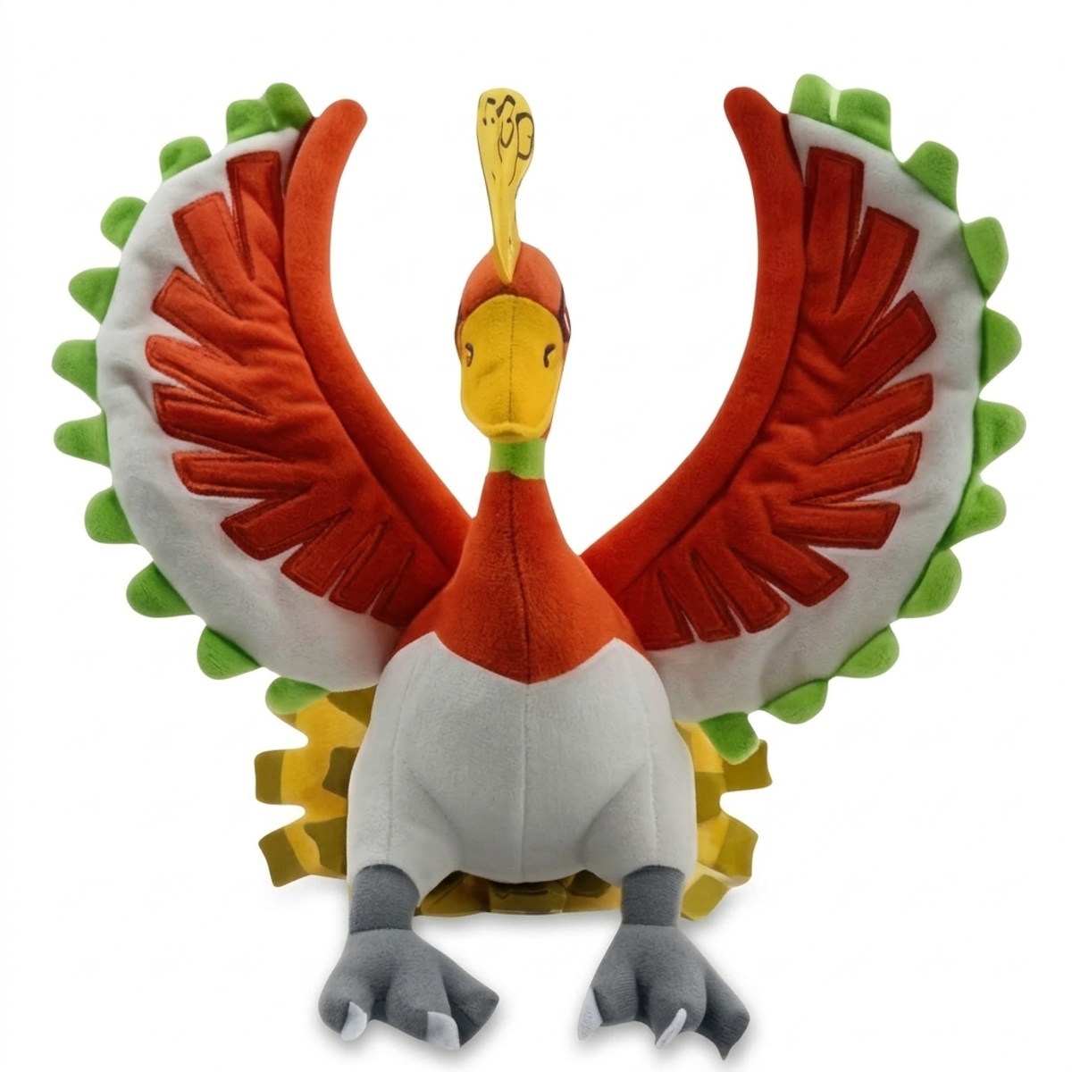 Ho-Oh Peluche vista frontal
