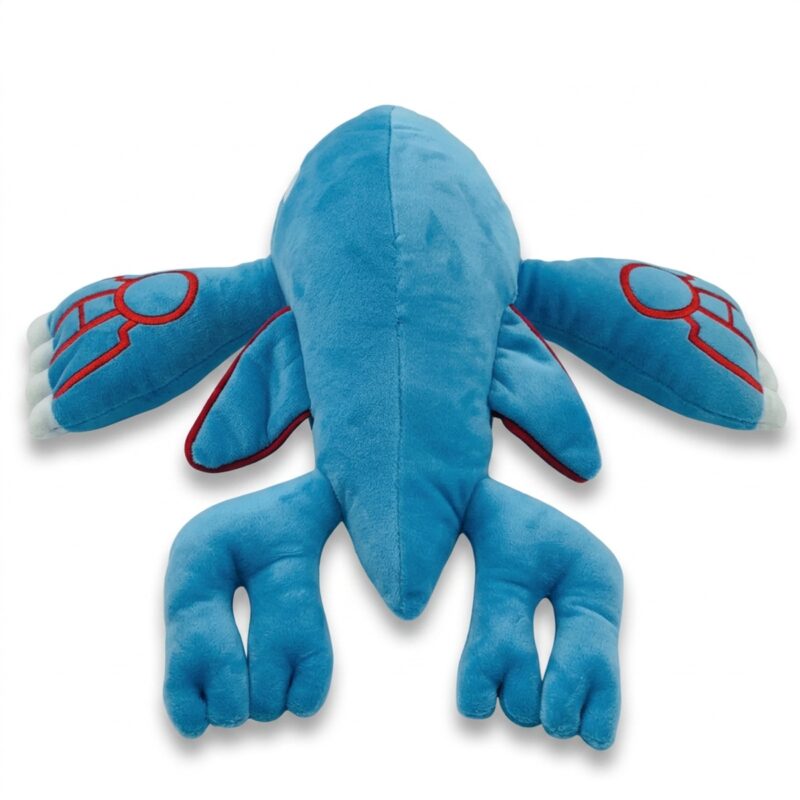 Kyogre Peluche vista de dorso