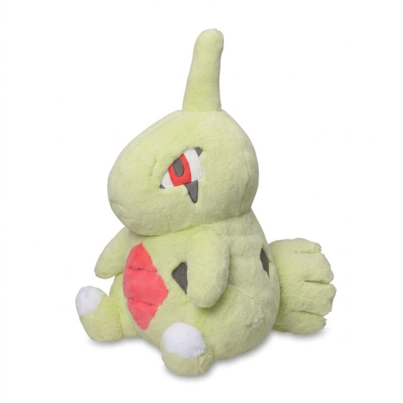 Larvitar Peluche vista de 3/4