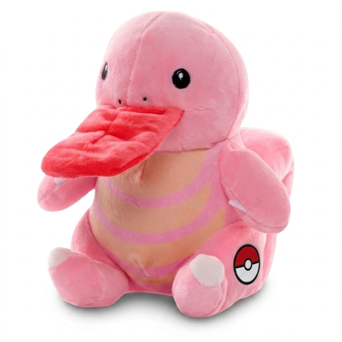 Lickitung Peluche con insignia que prueba la autenticidad del producto.