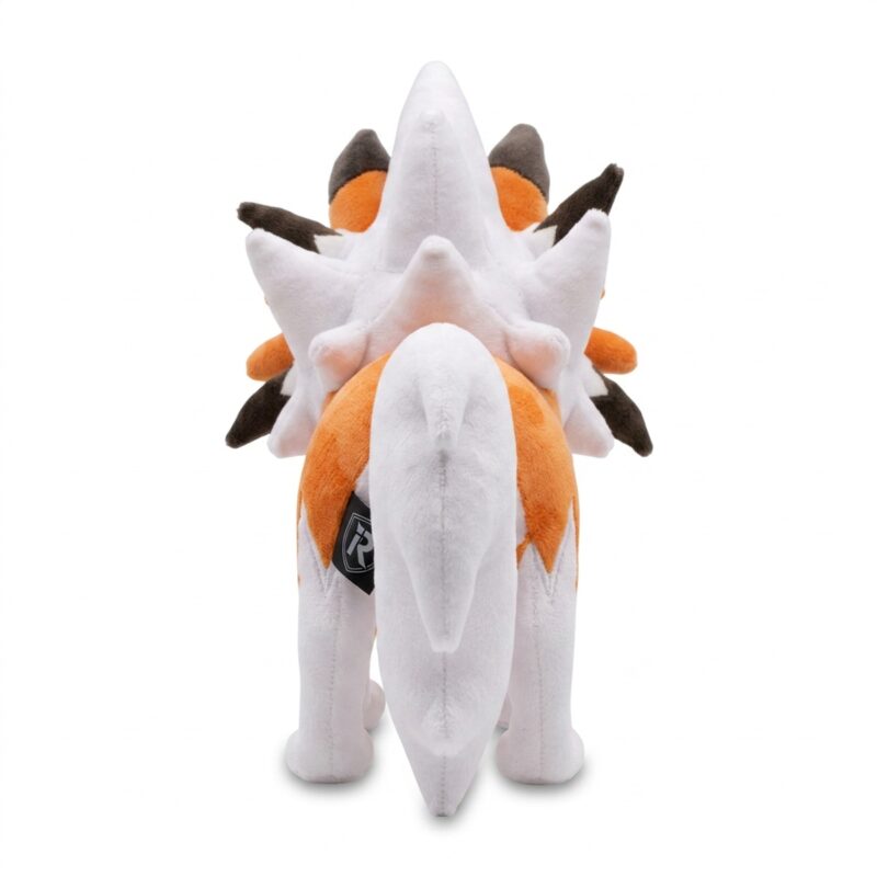 Peluche Lycanroc Crepuscular vista de dorso