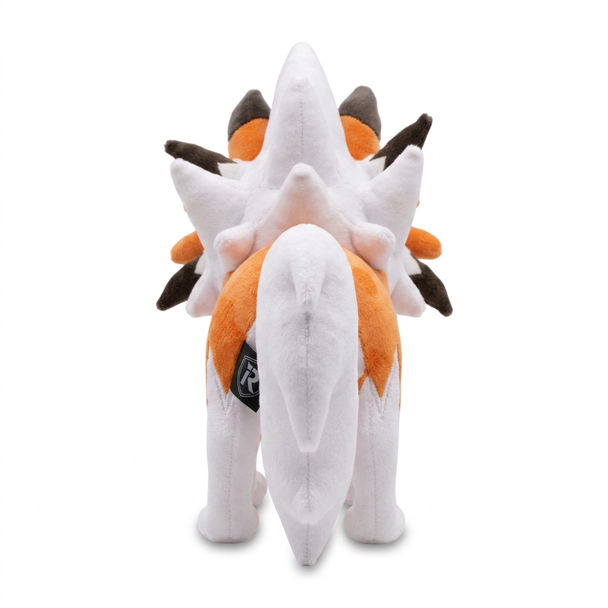 Peluche Lycanroc Crepuscular vista de dorso