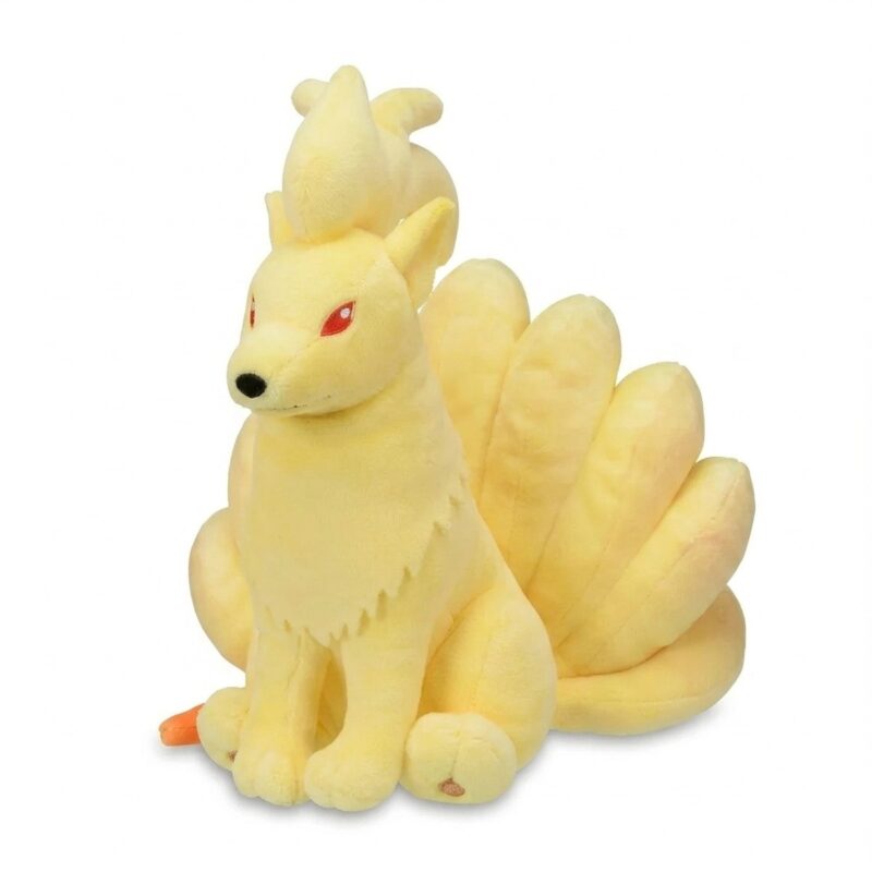 Ninetales Peluche vista de 3/4