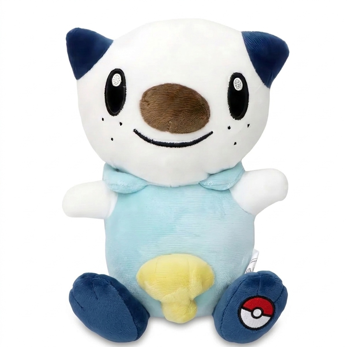 Oshawott Peluche con insignia que prueba la autenticidad del producto.