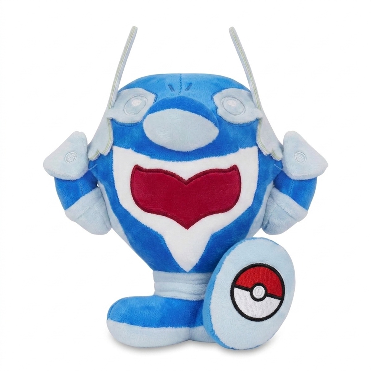 Palafin Peluche con insignia que prueba la autenticidad del producto.