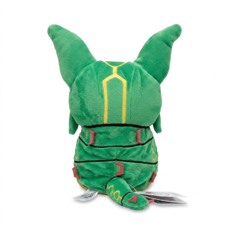 Peluche Pikachu Rayquaza vista de tres cuartos Rayquaza Normal