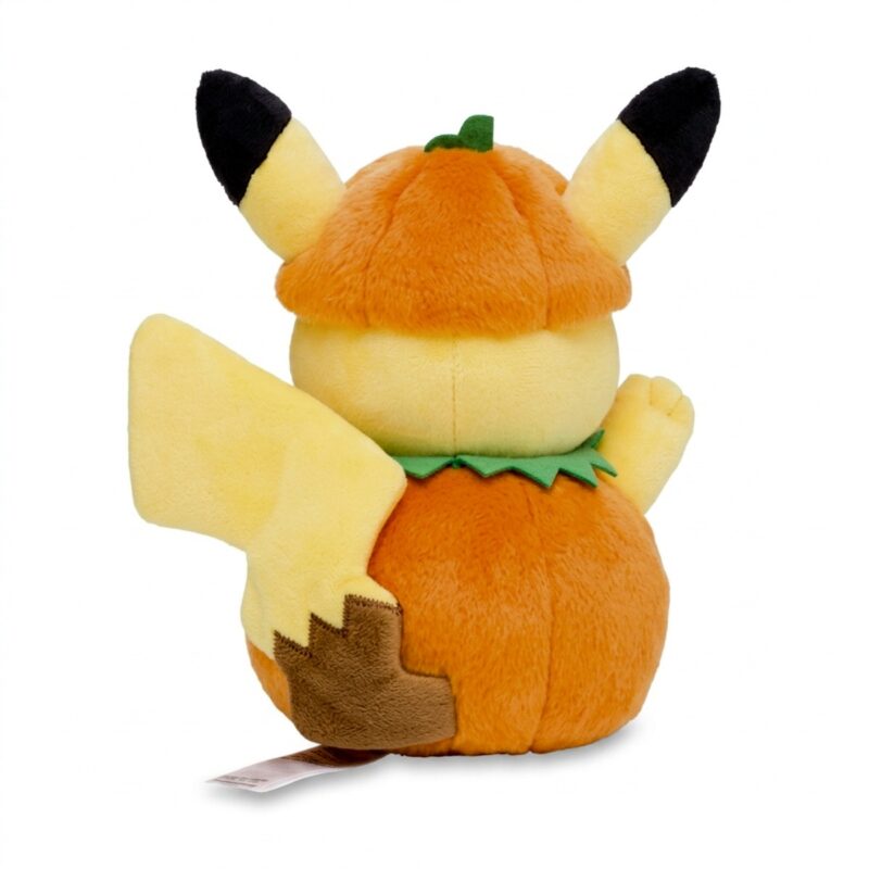 Pikachu Halloween Peluche vista de espaldas
