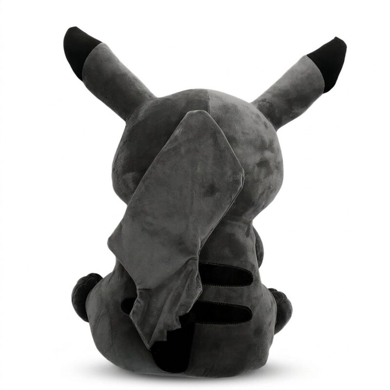 Peluche Pikachu Negro vista de espalda