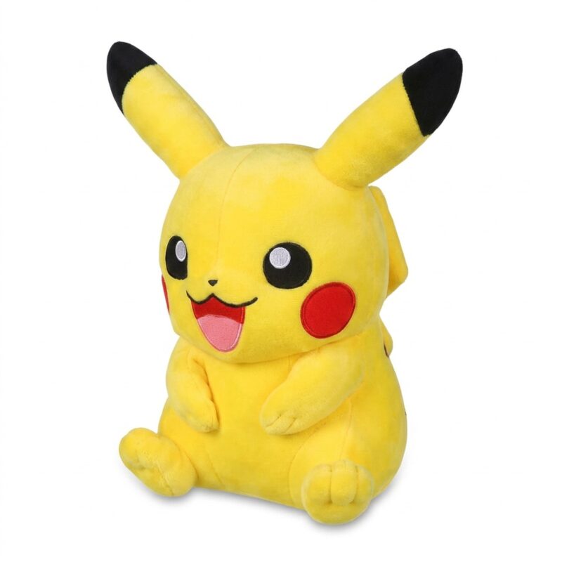 Pikachu Peluche Pequeña vista de 3/4